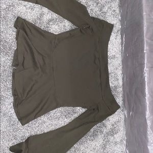 Off the shoulders blouse